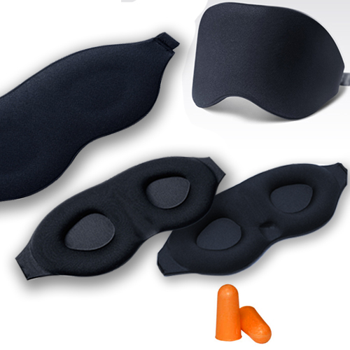 3D Memory Foam Padded Travel Sleep Eye Mask Soft Shade Sleeping Blindfold