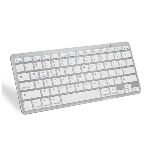 Slim Bluetooth Wireless Keyboard for iPad, iPhone, Android, Mac, Windows