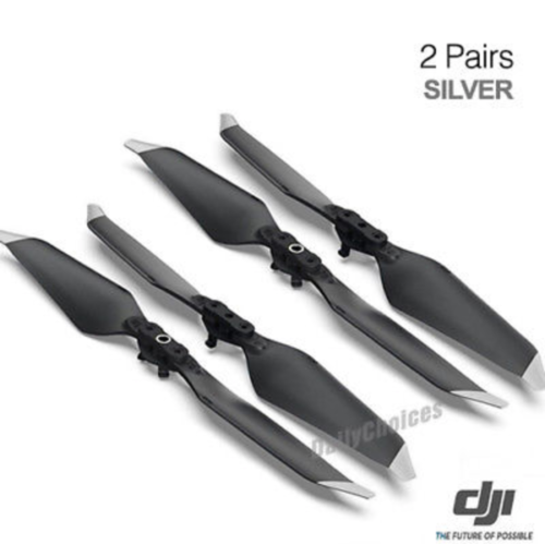 4Pcs Carbon Fiber Composite Folding Propeller Props Blades for DJI Mavic Pro AU [Colour: Silver] [Pack: 2 Pairs]