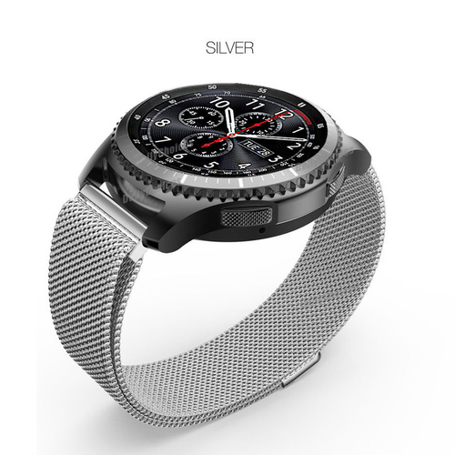Milanese Magnetic Steel Watch Band Strap For Samsung Gear S3 Frontier Classic