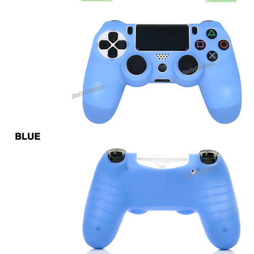 Soft Silicone Cover Skin Rubber Grip Case for Sony Playstation 4 PS4 Controller