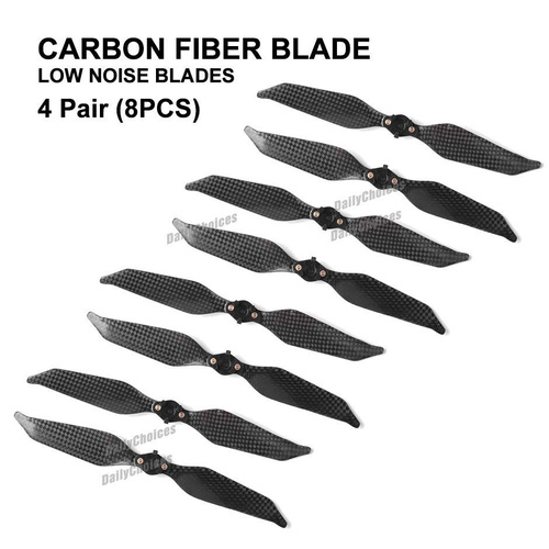 Carbon Fiber Propellers For DJI Mavic Pro Platinum Low Noise Blades Parts TU