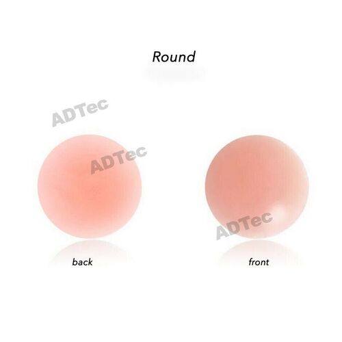 Nipple Covers - Petal or Round Shape Stick on Silicone Nude Boob Cover Sexy New