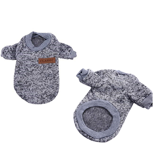 Cute Pet Dog Sweater Clothes - Warm Knitwear for Puppy and Cat in Winter