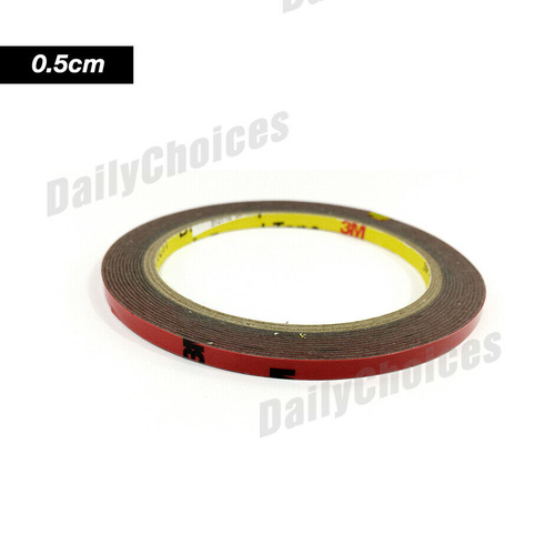 3M Genuine Double Sided Acrylic Plus Automotive Attachment Tape 10mm x3meters [Model: 5mm]