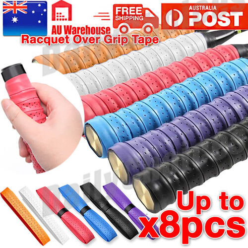 Anti-Slip Overgrip Tape for Tennis, Badminton, and Squash Racquets - Sweat Absorbent and Reliable