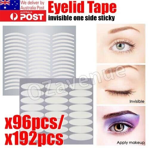 96 Pairs Tape Double Narrow Eyelid Sticker Film For Large Eye Invisible Quality