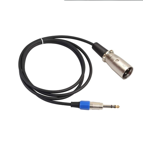 Balanced Male XLR to TRS 1/4" Microphone Stereo Jack Cable - High-Quality Audio Lead (AU)