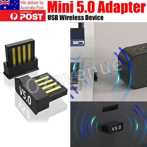 USB Dongle Adapter For Bluetooth V5.0 PC PS4 PS3 Xbox One Desktop Computer AUS
