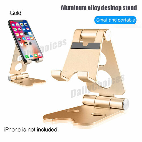 Cell Phone Aluminum Table Desk Stand Holder Universal For Mobile Phone PC Tablet