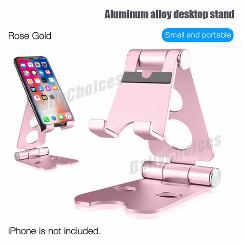 Cell Phone Aluminum Table Desk Stand Holder Universal For Mobile Phone PC Tablet