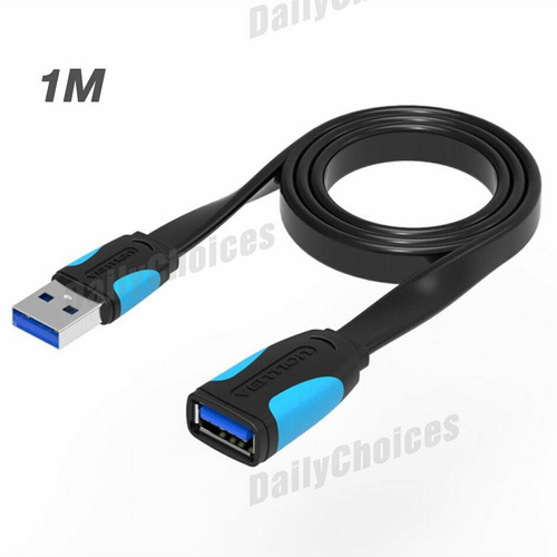 Fast Speedy Vention USB 3.0 Data Extension Male to Female Cable 1m 1.5m 2m 3m