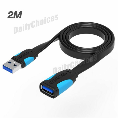 Fast Speedy Vention USB 3.0 Data Extension Male to Female Cable 1m 1.5m 2m 3m