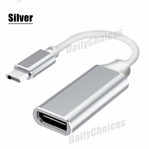 4K 3.1 USB Type-C to HDMI Adapter Cable Converter For MacBook Samsung ChromeBook