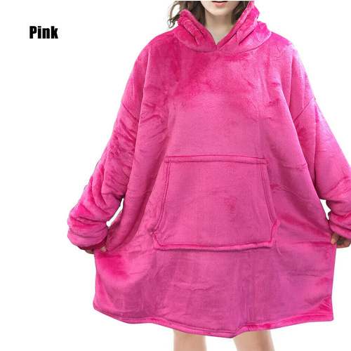Blanket Hoodie Ultra Plush Comfy Giant Sweatshirt Huggle Fleece Warm With Hooded