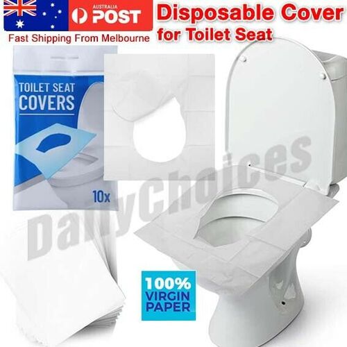 10/30/50/100 pcs Travel Biodegradable Disposable Toilet Seat Covers Melbourne