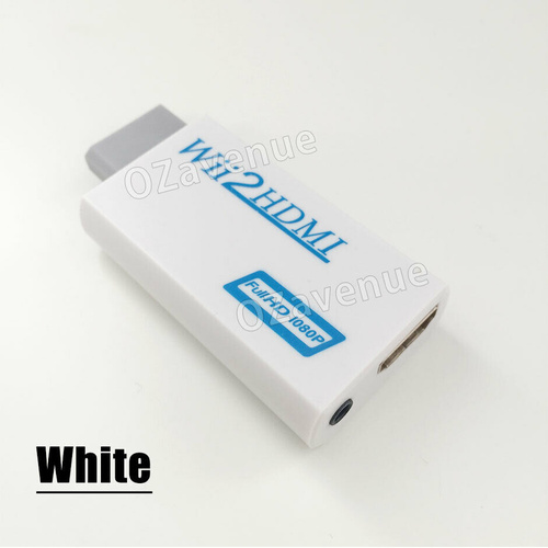 Wii to HDMI HD1080p Converter Mini 3.5mm Adapter Wii2HDMI Audio Video Output