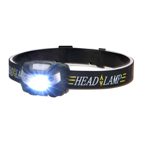 Waterproof Rechargeable LED Headlamp - Flashlight for Camping, Fishing, and Outdoor Activities