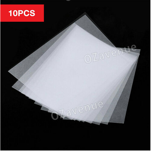 10/20x Heat Shrink Paper Film Sheets for DIY Jewelry Making Craft Rough Polish