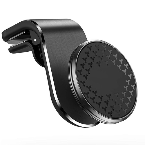  2pcs Universal Mini Car Phone Holder Clip Air Vent 360° Magnetic Bracket Mobile