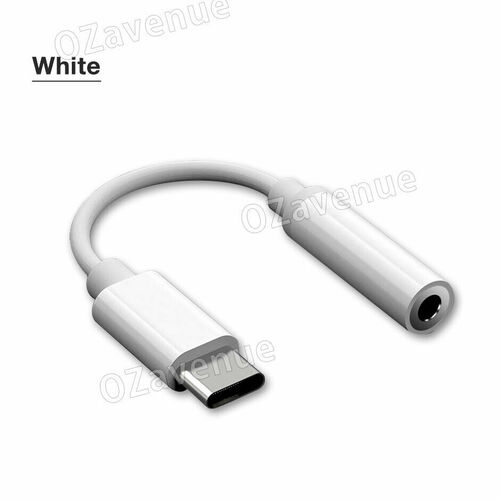 For Samsung Google USB Type C to 3.5mm Headphone Audio Aux Stereo Cable Adapter