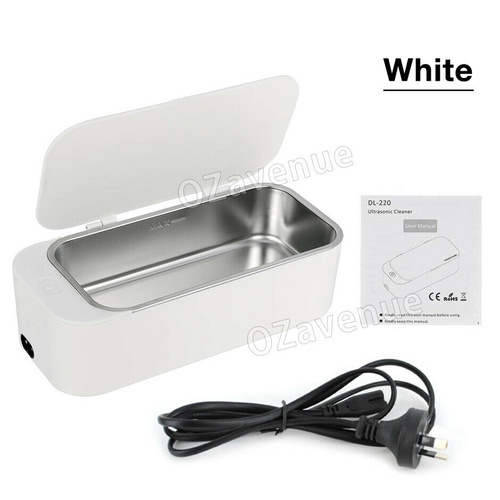 20W 42KHZ Ultrasonic Jewelry Cleaner One-touch Glasses Silver Cleaning Machines
