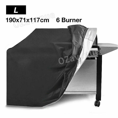BBQ Cover 2/6 Burner Waterproof Outdoor Gas Charcoal Barbecue Grill Protector AU