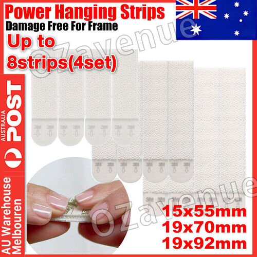 3M Command Picture Hanging Strips - Adhesive for Small, Medium, and Large Poster Frames and Wall Hangings