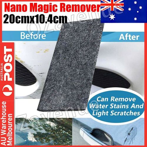 x3 Nano Magic Car Scratch Remover+Nano Spray Cloth Scratch Eraser Surface Repair