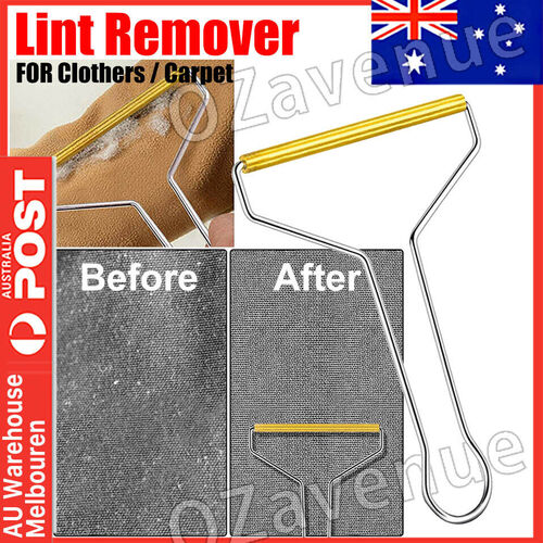 1/2PCS Lint Remover Pet Fur Cleaner Clothes Fuzz Shaver Trimmer Manual Roller AU