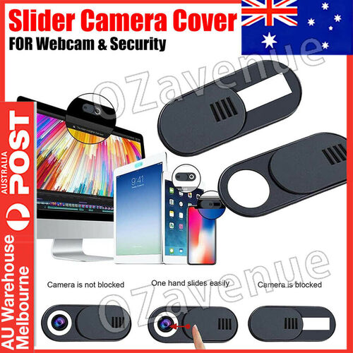 1 / 3 / 6 Pack Webcam Slider Camera Cover Protect Privacy Phone Tablet Laptop AU