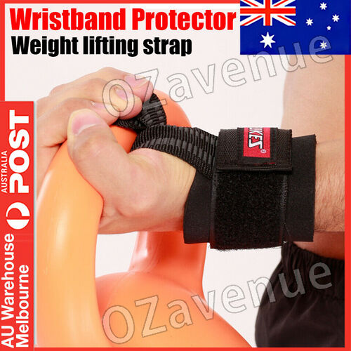 WEIGHT LIFTING POWER STRAPS POWER GRIPS WRIST SUPPORT BAR STRAPS GYM GLOVES