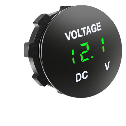 Volt Gauge Meter Voltage LED Digital Display DC 12V-24 Car SUV Panel Voltmeter