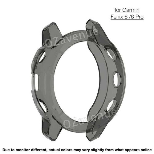 For Garmin Fenix 6 6X Pro Screen Protector Case Cover TPU Thin Shell AU