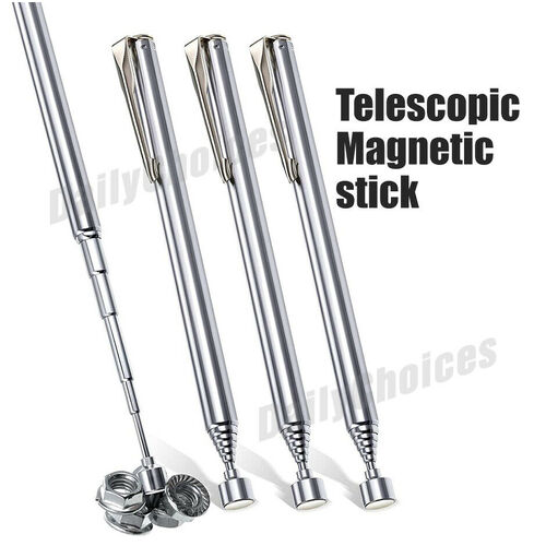 Portable Telescopic Magnetic Long Pen Pick Up Rod Tool Stick Extending