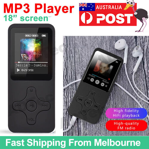 32 GB MP3 MP4 Music Player 1.8'' Screen Portable FM Radio Voice Recorder Gifts