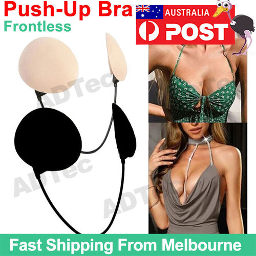 Invisible Bra - Push-Up Frontless Breast Lift Up - Deep Covers Backless