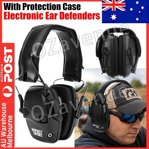 Electronic Bluetooth Ear muffs Hearing Protection Noise Reduction Defender +Case