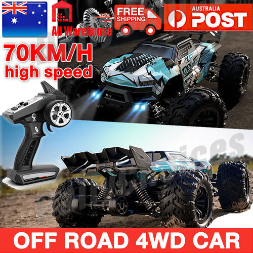 NEW 1:16 4WD High Speed 70KM/H 2.4G RC Car Brushless Motor Climbing Off Road MEL