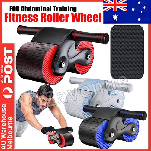 Anti Slip Abdominal Wheel Automatic Rebound Fitness AB Roller Training Equipment