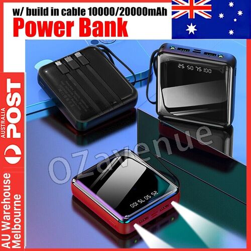 Power Bank 20000mAh USB PD Fast Charging Powerbank External Battery