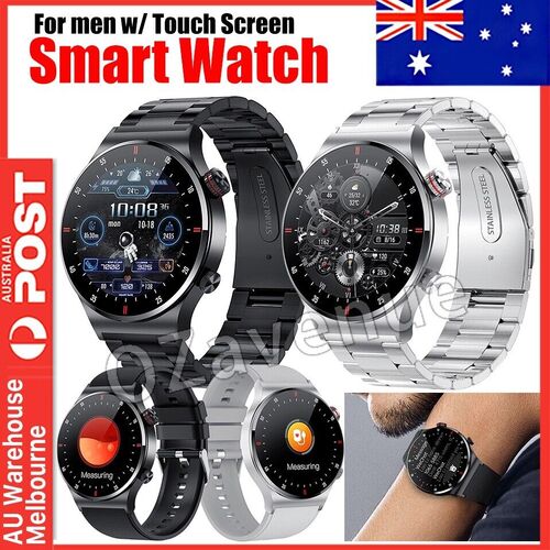 2023 New Bluetooth Call Smart Watch Men Full Touch Screen Sports  Watch fitbit